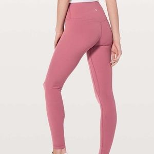 New Lululemon Align Pant 28" Moss Rose - Size 6